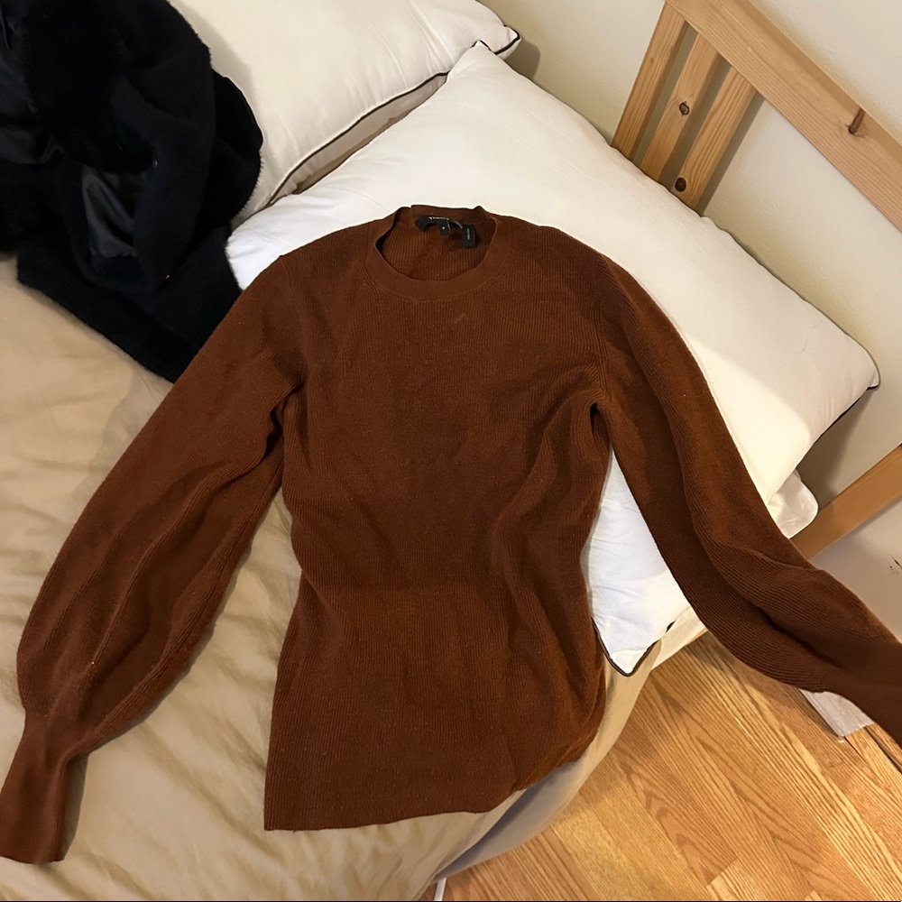 Brown Theory Wool sweater